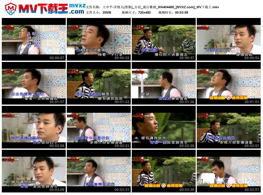 王中平-多情人(替换)_台语_流行歌曲_MA404468